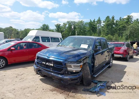 2022 Ram 1500 Laramie 4X4 5'7 Box из США, поврежденный, VIN 1C6SRFJT6NN290658